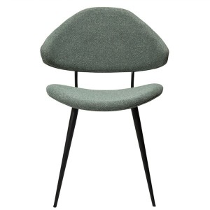 Chaise Napoléon Tissu vert galet de la collection Dan Form