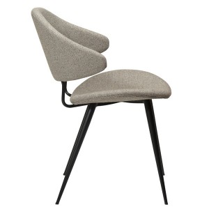 Napoleon Chair Pebble Earth Fabric X2 - Dan Form