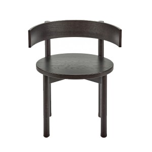 Meubles Marie Furniture By Marie Michielssen CHAIR WITH ARMRESTS EBONY PAULETTE SERAX