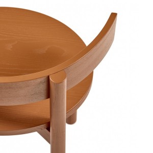 Chaise accoudoirs Ebony frêne ocre - Serax