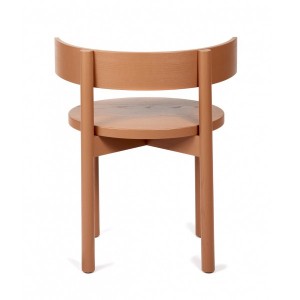 Chair Ebony ocher ash armrests - Serax