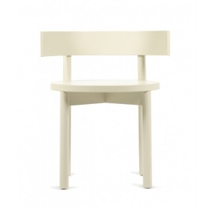 Chaise accoudoirs Ebony frêne blanc - Serax