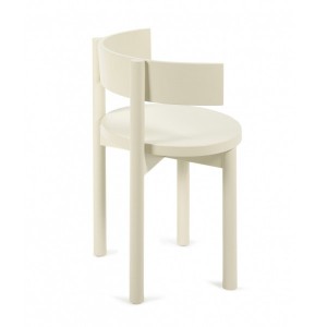Chaise accoudoirs Ebony frêne blanc - Serax
