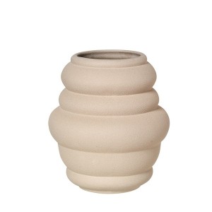 Ursula Beige plant pot - Broste Copenhagen