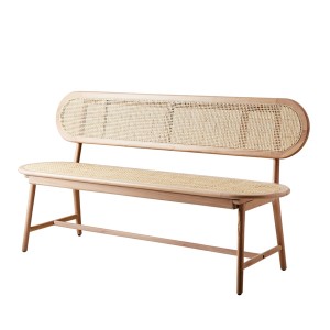 Banc Harry Hêtre et cannage - Affari Of Sweden