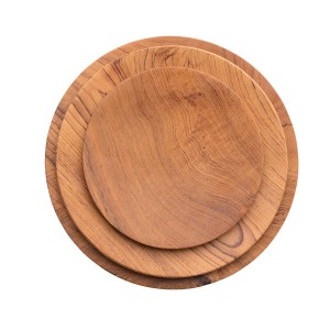 Assiette de petit-déjeuner teck - Original Home