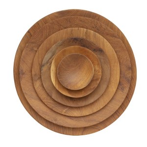 copy of Assiette de petit-déjeuner teck - Original Home