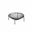 Serax black metal basket by Antonino Sciortino