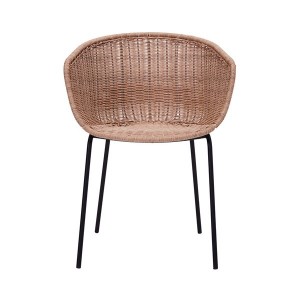 Fauteuil Hapur Osier Nature - House Doctor