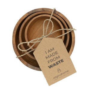 copy of Assiette de petit-déjeuner teck - Original Home