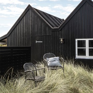 Chaise Brea Noir outdoor - House Doctor