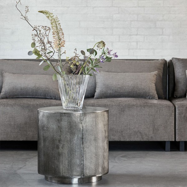 Table basse Rota Argent brossé by House Doctor