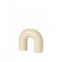 Bougie Bend couleur miel - Broste Copenhagen