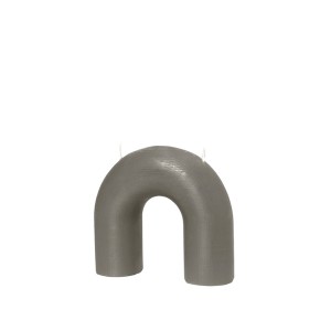 Bougie Bend couleur grise - Broste Copenhagen