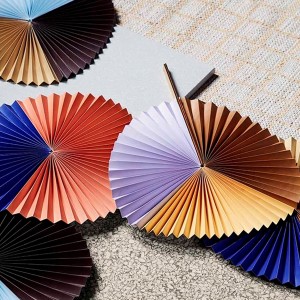 Small Fan Saba multi color n°06 - Broste Copenhagen