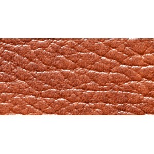 Table Basse Curve métal et cuir cognac étagère - LIND DNA