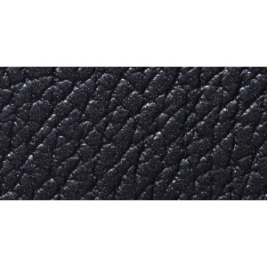 Console steel and black leather - LIDDNA