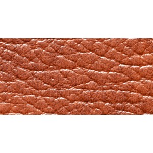 Cognac metal and leather console - LIND DNA