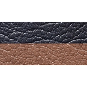 Table ronde métal et cuir réversible - LIND DNA