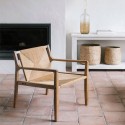 Fauteuil en chêne Catalina