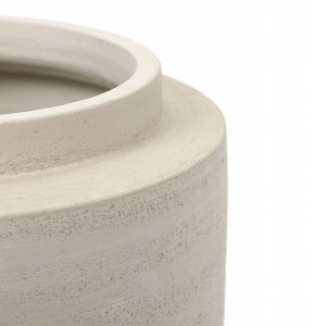 Pot volumes grès beige M - Serax