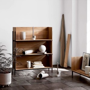 étagère Shelf Single Chêne et noyer - Kristina Dam