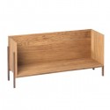 Shelf Single Oak and Walnut - Kristina Dam