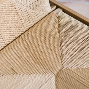 Catalina oak armchair