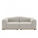 Sofa 2 Seater Saler Mustard - Santiago Sevillano - Emko