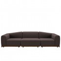 Saler Beige 3-Seater Sofa - Santiago Sevillano - Emko