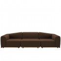 Sofa 3 Seater Saler Gray - Santiago Sevillano - Emko