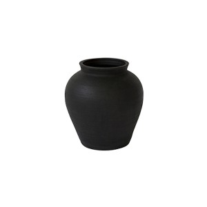 Pot argile noir Rika - Snowdrops Copenhagen