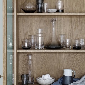 Water glass Smoke X6 - Broste Copenhagen