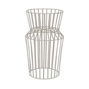 Gray metal plant stand - Urban Nature Culture
