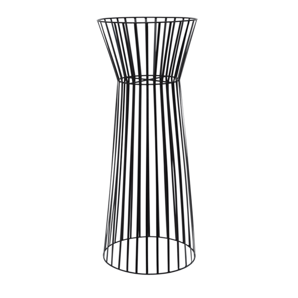 Large black metal plant stand - Urban Nature Culture