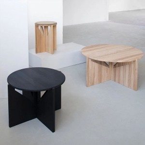 Table en bois de chêne naturel XL - Kristina Dam