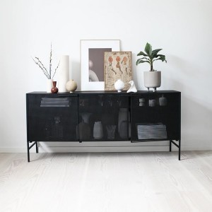 Sideboard Grid Black - Kristina Dam