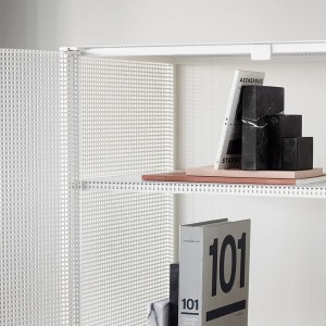 Beige Grid Cabinet - Kristina Dam