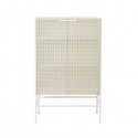 Beige Grid Sideboard - Kristina Dam