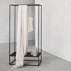 Black Grid Coat Rack - Kristina Dam