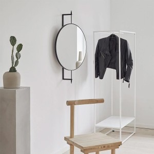 Beige Grid coat rack - Kristina Dam