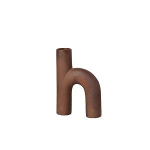 Vase Hector Red clay Grey - Broste Copenhagen