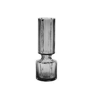 HYACINT vase gray blown glass - Broste Copenhagen
