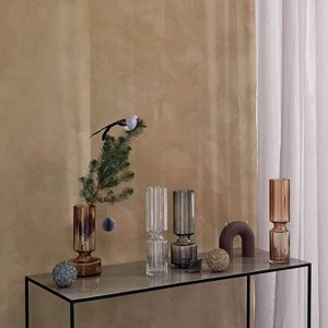 Vase HYACINT verre soufflé gris - Broste Copenhagen