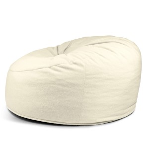 Pouf en mousse Om 135 Teddy Crème - SLOWDOWN