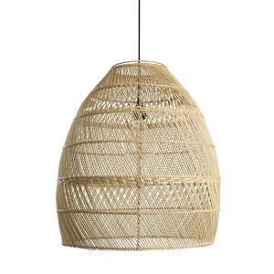 Moon natural rattan lampshade set of 3 - Original Home