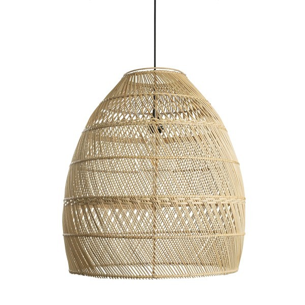 Abat-jour Moon rotin naturel set de 3 - Original Home
