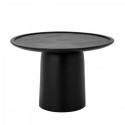 Table basse Milos Noir Bois de récupération - Bloomingville