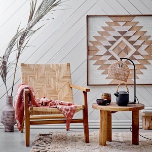 Fauteuil Mills teck Rotin - creative collection