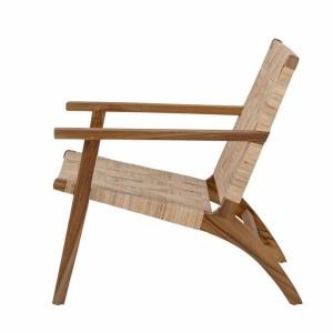 Armchair Mills teak Rattan - creative collection